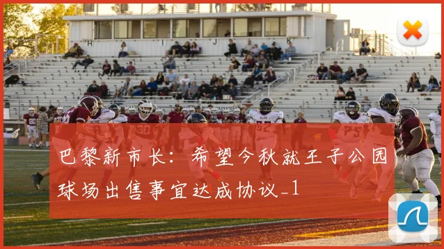 巴黎新市长：希望今秋就王子公园球场出售事宜达成协议_1